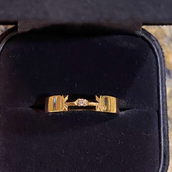 Tiffany T True Diamond Link Ring 